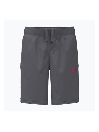 Детски къси панталони/шорти Under Armour Tech Utility Woven Shorts castlerock/mod gray/racer red