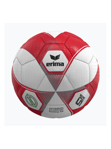 Футболна топка ERIMA Hybrid Training 2.0 size 5 red/silver