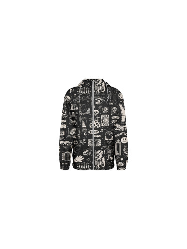 The Dudes Flashy Pattern Windbreaker Мъже - Якета The Dudes - Черен - 10049962-L - Size: L