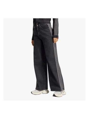 Дънки adidas High Rise Wide Leg Denim Pant True Black Denim 25/32