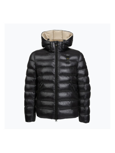 Мъжко яке Blauer USA Adams black inside beige