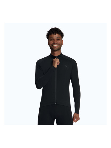 Мъжка велосипедна блуза с дълъг ръкав Rogelli Essential Light black