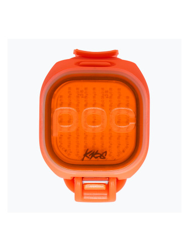 Велосипедна лампа за каска POC Knog Mini Helmet Light fluorescent orange