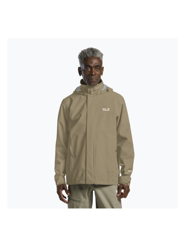 Мъжко яке за дъжд Jack Wolfskin Trailtime 2L hazel wood