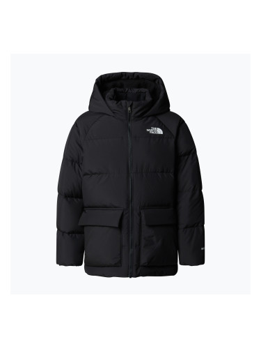 Детско пухено яке The North Face Teen North Down Fleece Lined Short Parka tnf black