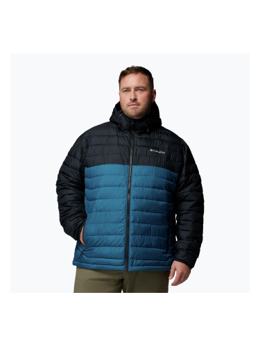Мъжко яке Columbia Powder Lite II Hooded phoenix blue/black