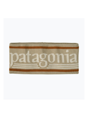 Лента за глава Patagonia Powder Town hut tripper logo: weathered stone