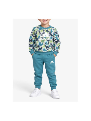 ADIDAS I Aop Ft Jog Blue/Green