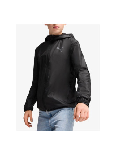 PUMA Fleece Line Windbreaker Black