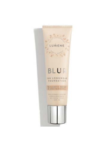 ВЕГАН Дълготраен фон дьо тен SPF 15 Lumene Vegan Blur Classic Beige Outlet