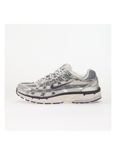 Сникърси Nike P-6000 Vast Grey/ Dark Raisin-Metallic Silver EUR 5.5