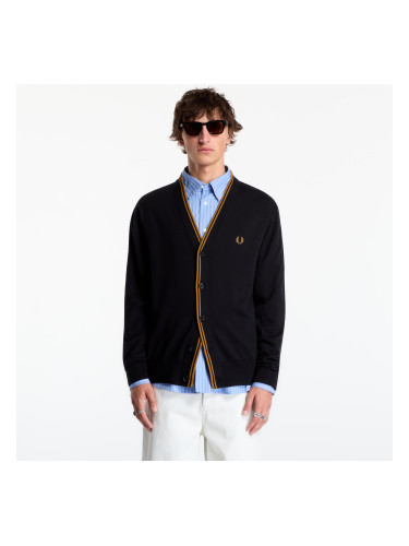 Пуловер FRED PERRY Classic Cardigan Black M