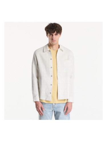 Яке Samsøe Samsøe Sadamon Gc Overshirt Silver Birch Ch. M