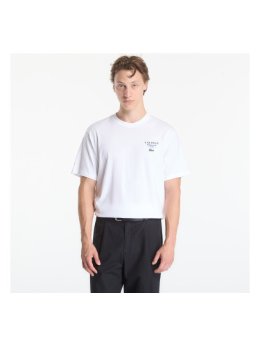 Тениска Lacoste Crewneck T-Shirts White 4