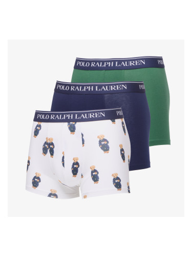 Боксерки Ralph Lauren Classic Trunk-3 Pack Multicolor S