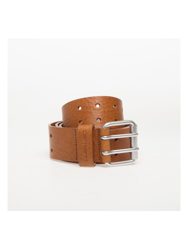 Колан Carhartt WIP Double Script Belt Cognac/ Silver M