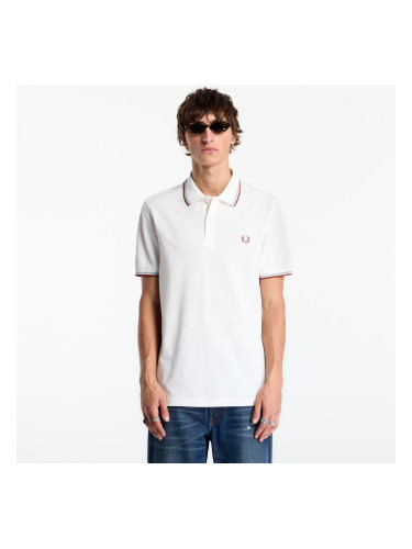 Тениска FRED PERRY Twin Tipped Fred Perry Shirt White S