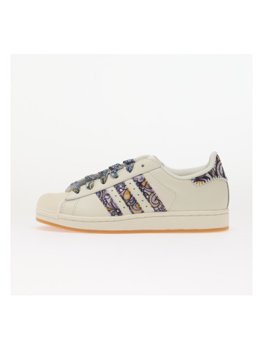 Обувки adidas x Liberty London Superstar II Kids Core White/ Orchid Fusion/ Gum 1 4.5