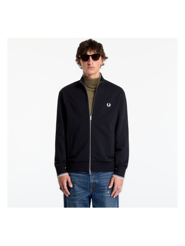 Суитшърт FRED PERRY Zip Through Sweatshirt Black XL