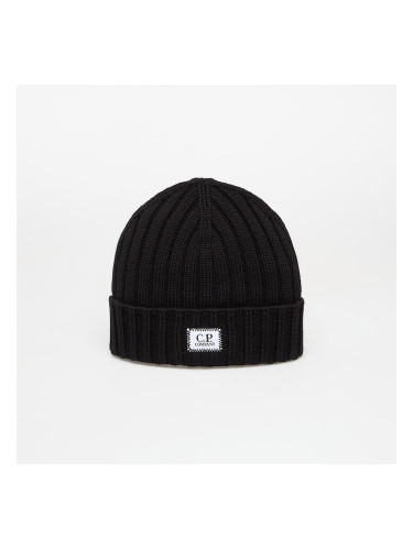 Шапка C.P. Company Knit Cap Black Universal