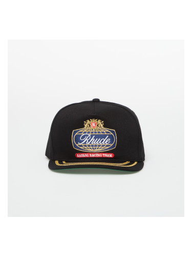 Шапка Rhude Safari Crest Hat Black/ Navy Universal