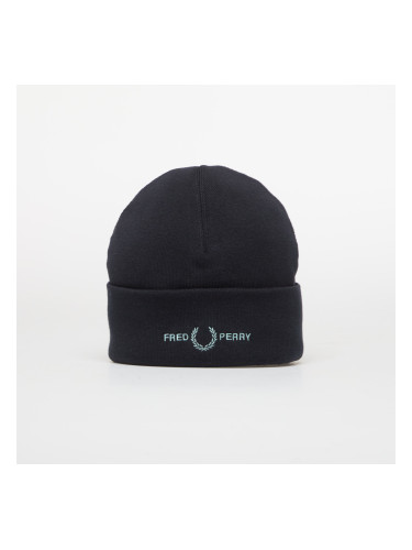 Шапка FRED PERRY Graphic FLP Beanie Navy/Silver Blue Universal