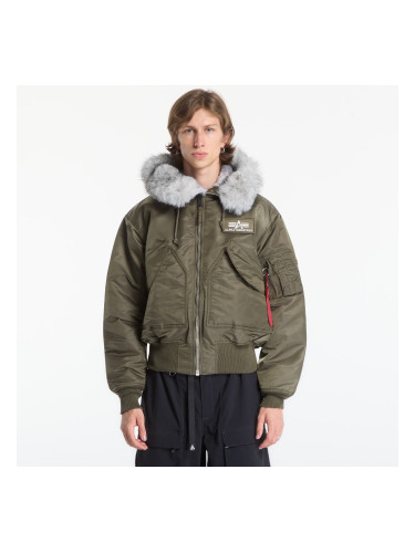 Яке Alpha Industries 45/P Hooded Custom Mud Olive M