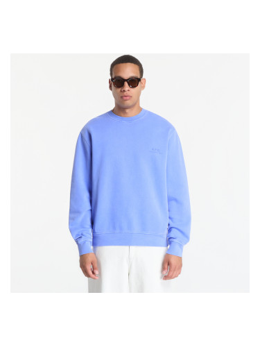 Суитшърт A.P.C. Sweatshirt Fernando Blueberry L