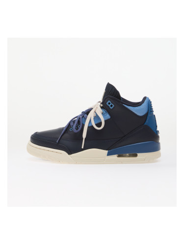 Сникърси Air Jordan 3 Retro "Sports Renaissance" Obsidian/ Chalk/ Track Red EUR 35.5