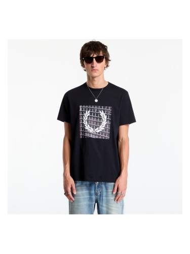 Тениска FRED PERRY Laurel Wreath Graphic Tshirt Black M