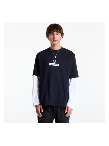 Тениска FRED PERRY Fred Perry Graphic T-shirt Navy S