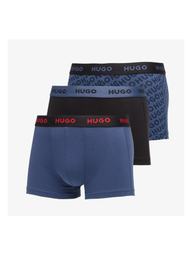 Боксерки Hugo Boss Trunk Triplet Design Multicolor S
