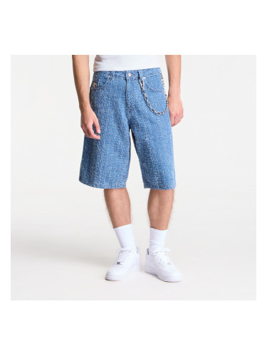 Къси панталони Karl Kani Kani Jeans Distressed Denim Jorts Blue 38