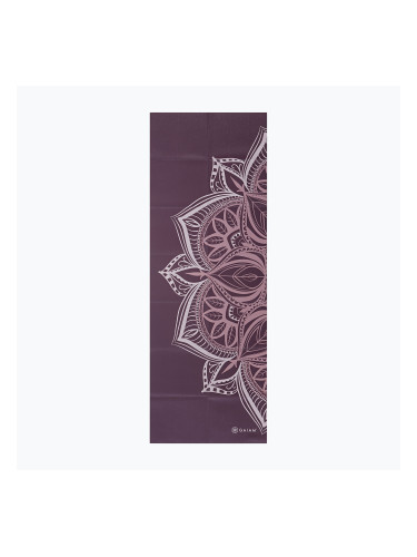 Постелка за йога Gaiam Foldable Cranberry Point Burgundy