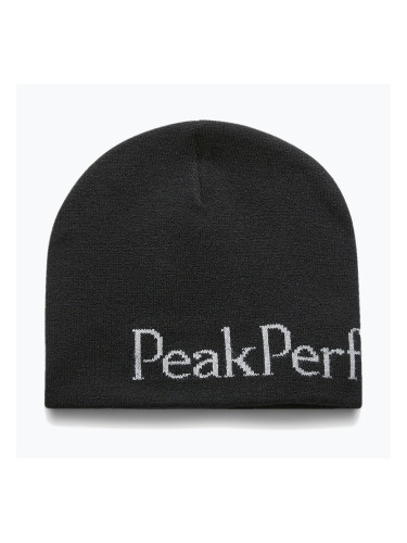 Зимна шапка Peak Performance PP черно/ит сиво