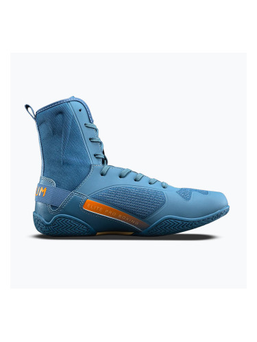 Боксьорски обувки Venum Elite Neo Boxing steel blue/orange