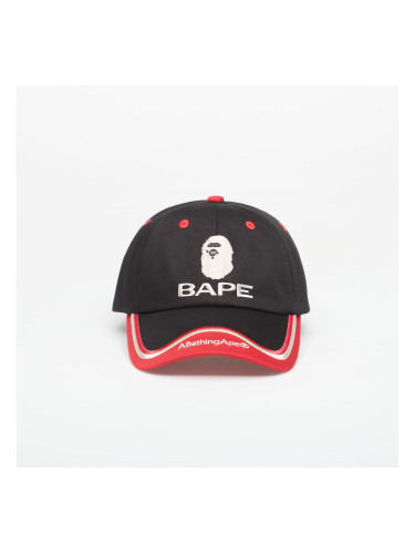 Шапка A BATHING APE Football Team Cap Black UNISEX Universal