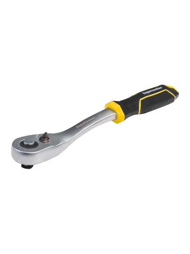 Тресчотка извита 3/8", 90 зъба, 210 мм, Topmaster 330546