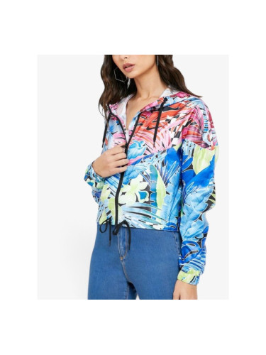 NIKE Sportswear Windrunner Cropped Jacket Multicolor