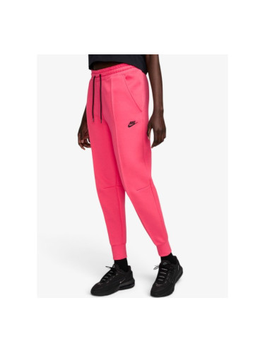 NIKE Sportswear Tech Fleece Md-Rise Jogger Pink