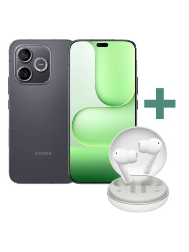 КОМБИНАЦИЯ С ПОДАРЪК Honor 600 Lite LNA-N31C 5G 8GB 256GB - Velvet Black + Honor Earbuds A Pro - White