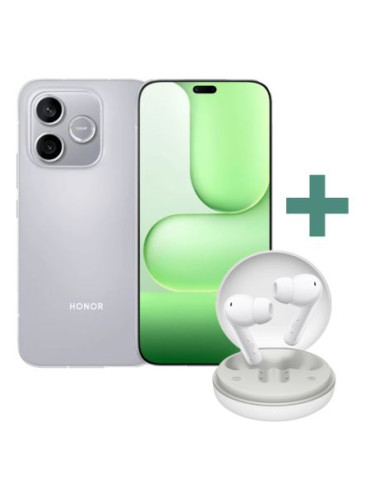 КОМБИНАЦИЯ С ПОДАРЪК Honor 600 Lite LNA-N31C 5G 8GB 256GB - Velvet Grey + Honor Earbuds A Pro - White