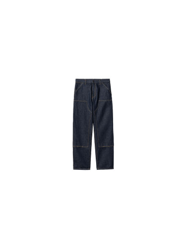 Carhartt WIP Double Knee Pant Blue Rinsed Мъже - Панталони Carhartt WIP - Син - I032699_01_02-31-32 - Size: 31-32