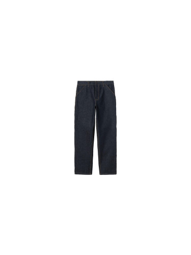 Carhartt WIP Single Knee Pant Blue Rigid Мъже - Панталони Carhartt WIP - Син - I032024_01_01-31-32 - Size: 31-32