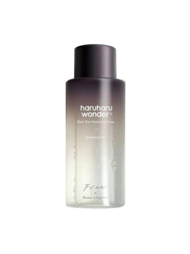 HARUHARU Black Rice Hyaluronic Toner Alcohol-Free And Fragrance-Free Тоник унисекс 150ml