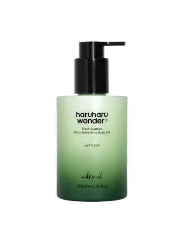 HARUHARU Black Bamboo Body Oil For Smoothing And Hydration Серум унисекс 200ml