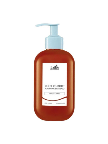 LADOR Root Re-Boot Purifying Shampoo Ginger & Apple Шампоан за коса унисекс 350ml