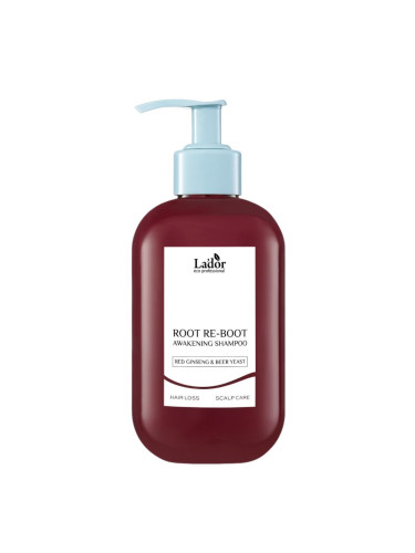 LADOR Root Re-Boot Awakening Shampoo Red Ginseng & Beer Yeast Шампоан за коса унисекс 350ml