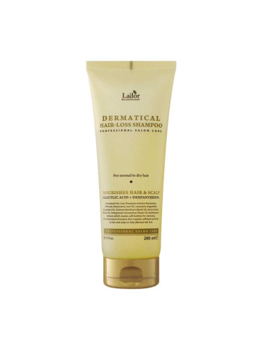 LADOR Dermatical Hair-Loss Shampoo For Normal To Dry Hair Шампоан за коса унисекс 200ml