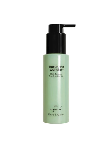 HARUHARU Wonder Black Bamboo Frizz-free Hair Oil Олио за коса унисекс 80ml
